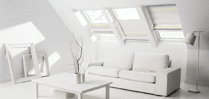 Made to Measure Living Room Blinds