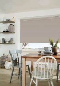Grey clay cream Roller Blinds Glasgow