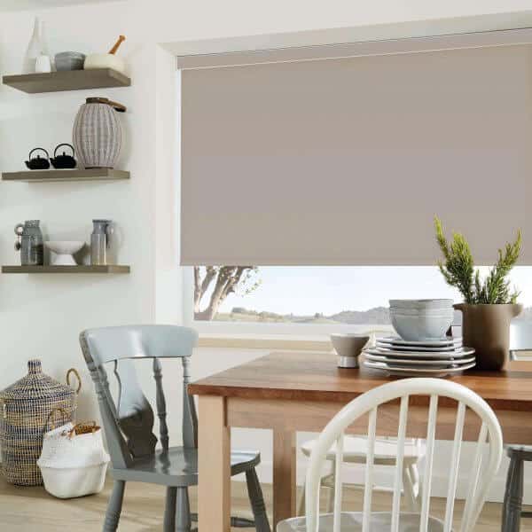 Grey clay cream Roller Blinds Glasgow