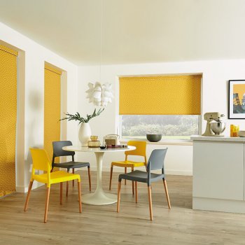 Mustard Roller Blinds Glasgow