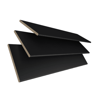 Wooden Blinds Colour Black Carbon Glasgow