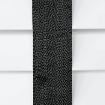 Wooden Blinds Glasgow Tape Taped Colour Jet Black