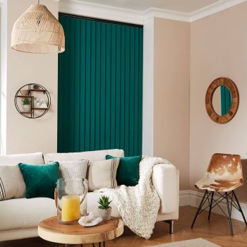 Vertical Blinds Glasgow Edinburgh Emerald Green
