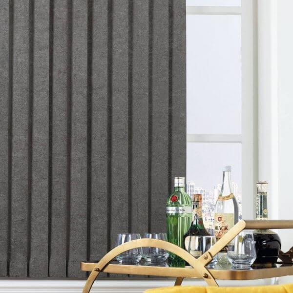 Vertical Grey Blinds Glasgow Edinburgh