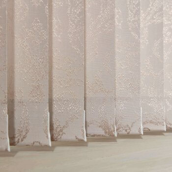 Vertical Blinds Glasgow Edinburgh Taupe Aluminium