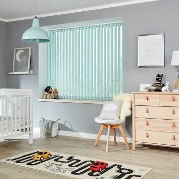 Vertical Blinds Glasgow Edinburgh aqua green