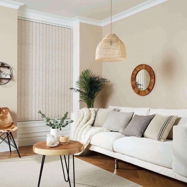 Vertical Blinds Cream