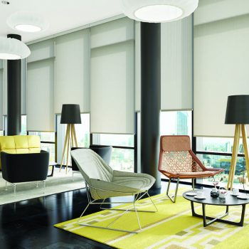Commercial Blinds Office workspace