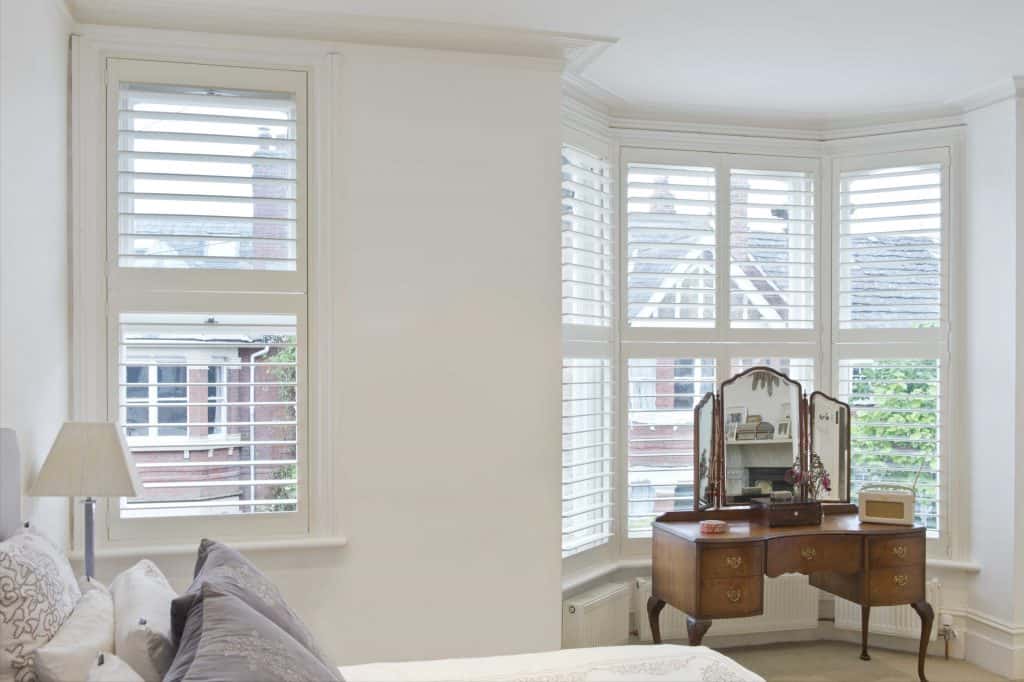 Bedroom Bay shutter blinds