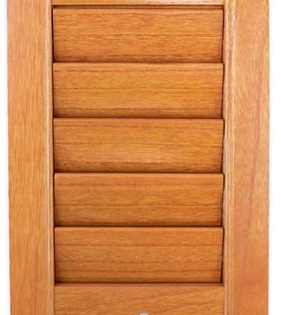 Fiji Oak Mantel 63mm Blinds