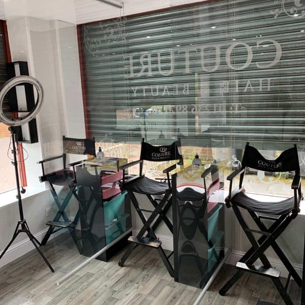 beauty salon protection roller screen
