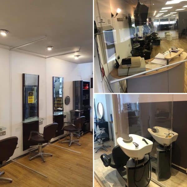 CLEAR ROLLER BLINDS