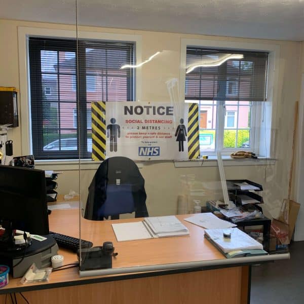 office deck screens