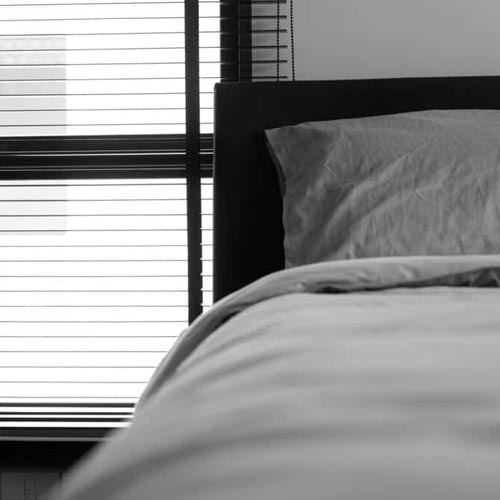Black Bedroom Blinds