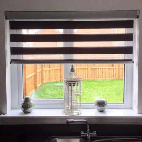 Black Kitchen Blinds