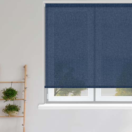 Blue Bathroom Blinds