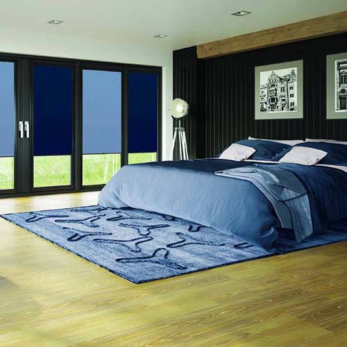 Blue Bedroom Blinds
