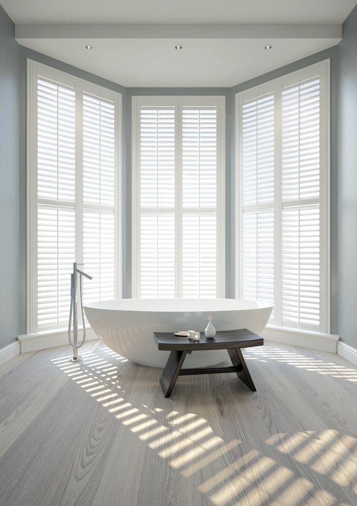 bay window full height shutters