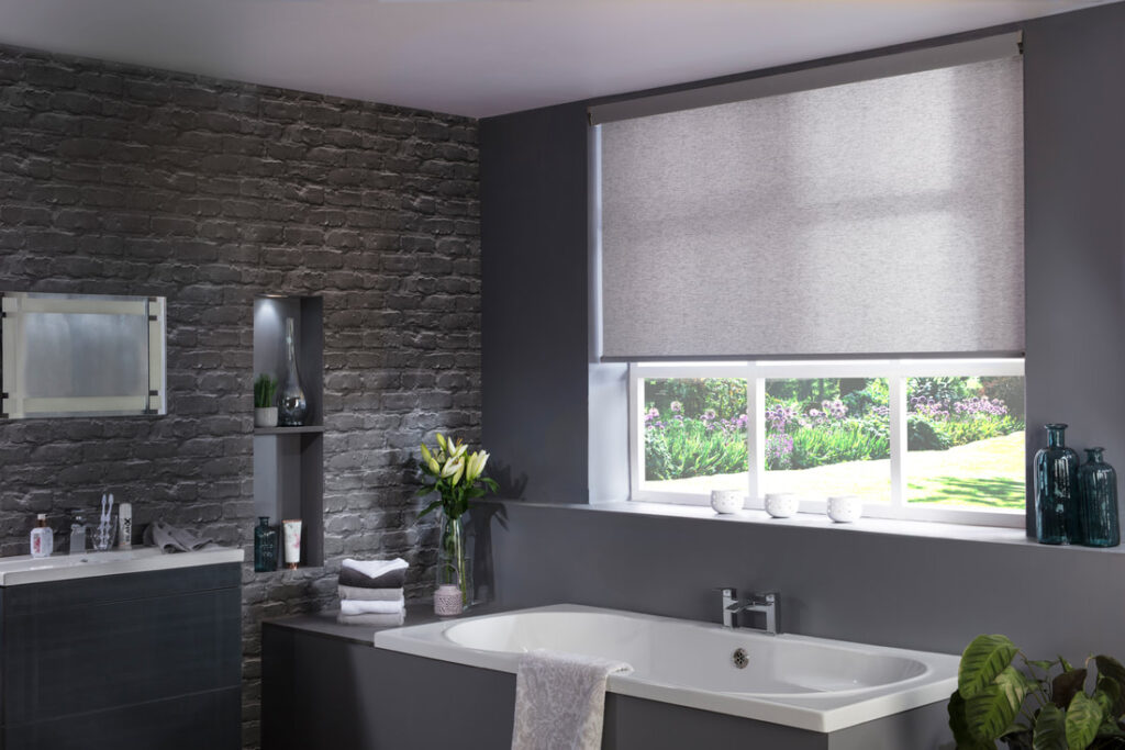 bathroom roller blinds