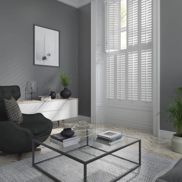 Tier on Tier Shutters For The Living Room