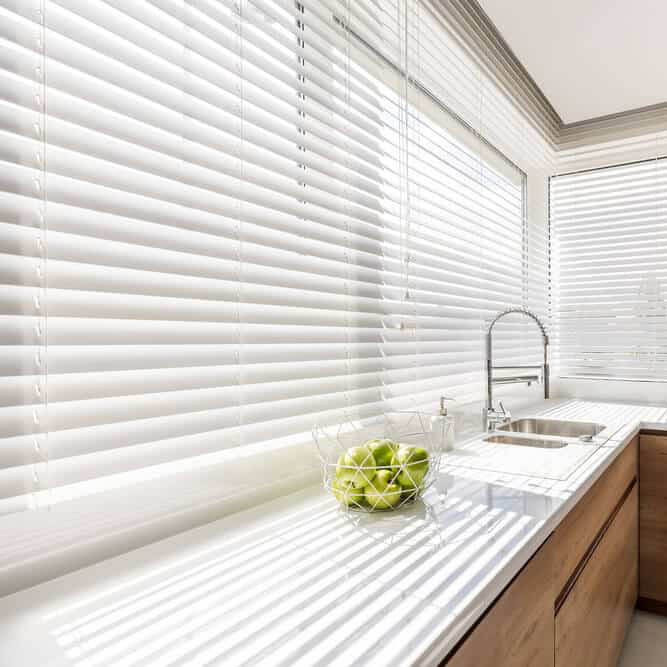 Venetian Blinds Kitchen